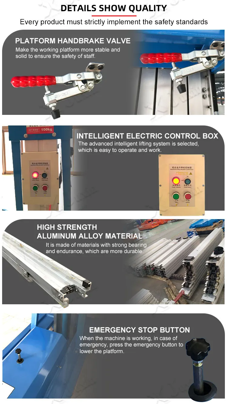 Mast & Lifting System Detail